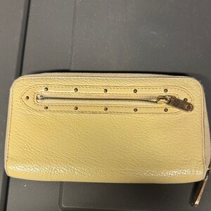 Louis Vuitton Suhali leather Zippy long wallet.
